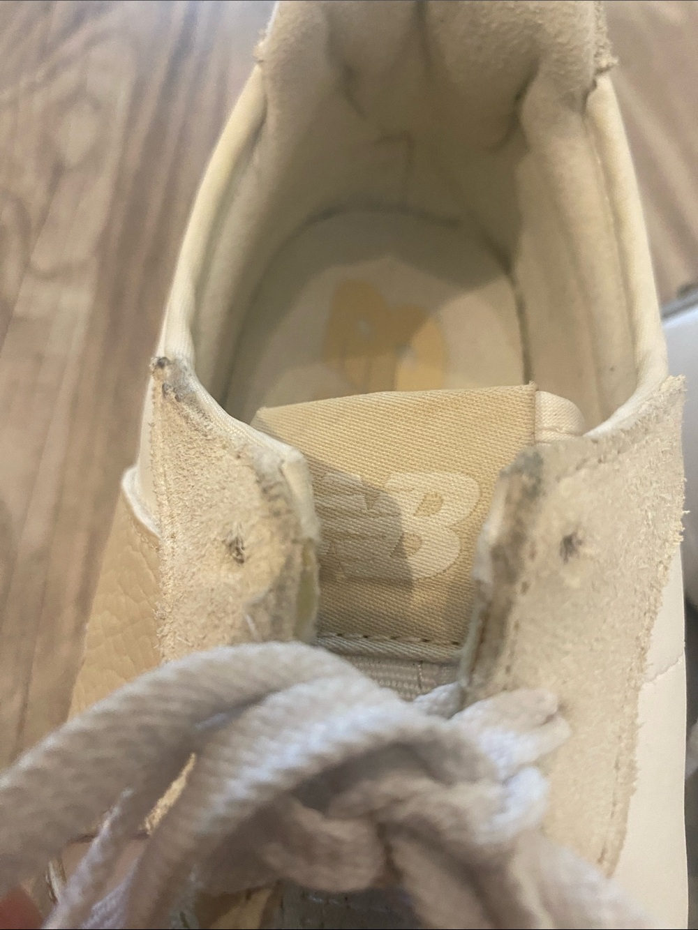 Neutral Cream Women's Trainer Sneakers - Stylish Everyday Comfort - Picture 12 of 17